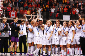 Women Soccer Winning